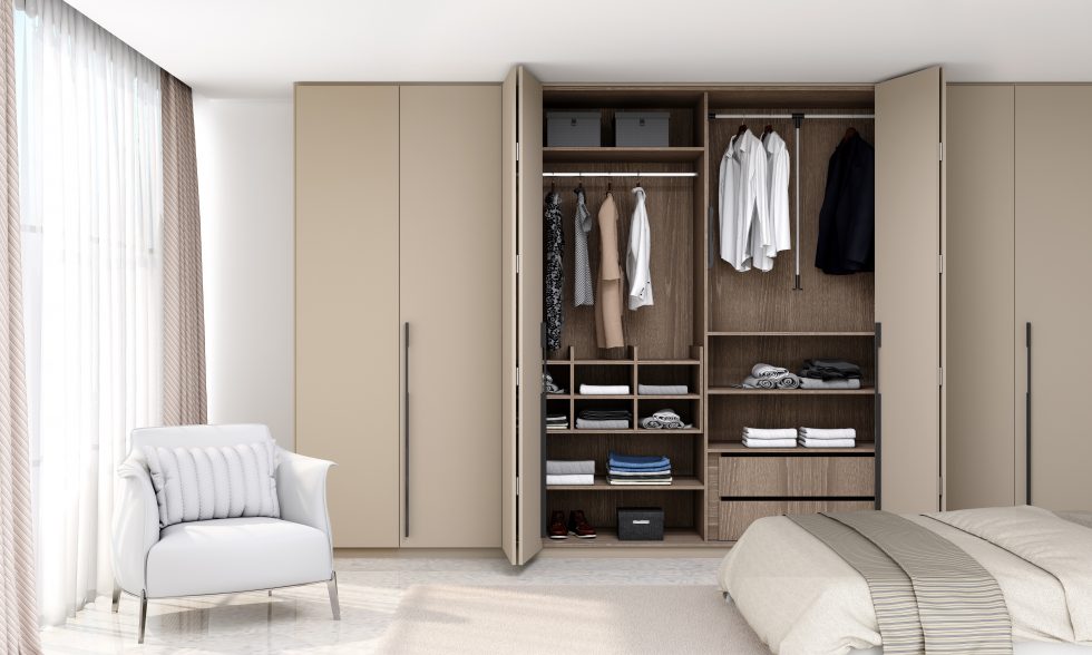 Bi-Fold Wardrobe